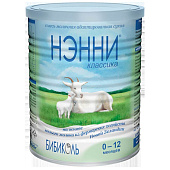 Cухая молочная смесь на основе козьего молока Нэнни 400 г 1
